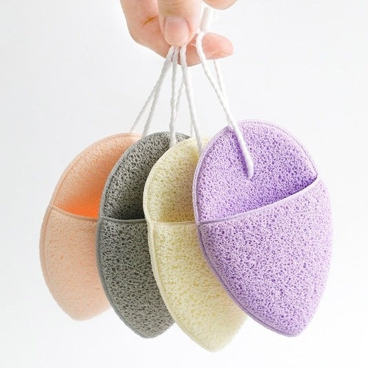 Soft Finger Konjac Washers for Gentle Facial Cleansing