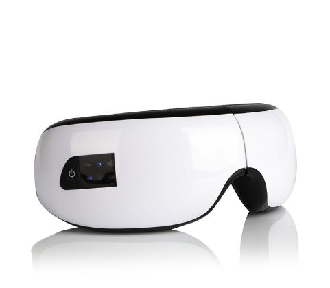 Bluetooth Heated Eye Massager for Dark Circles, Eye Strain & Relaxation