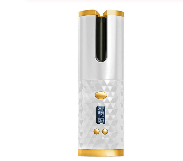 GlamCurl Cordless Hair Curler – Perfect Waves Anywhere