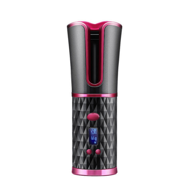GlamCurl Cordless Hair Curler – Perfect Waves Anywhere