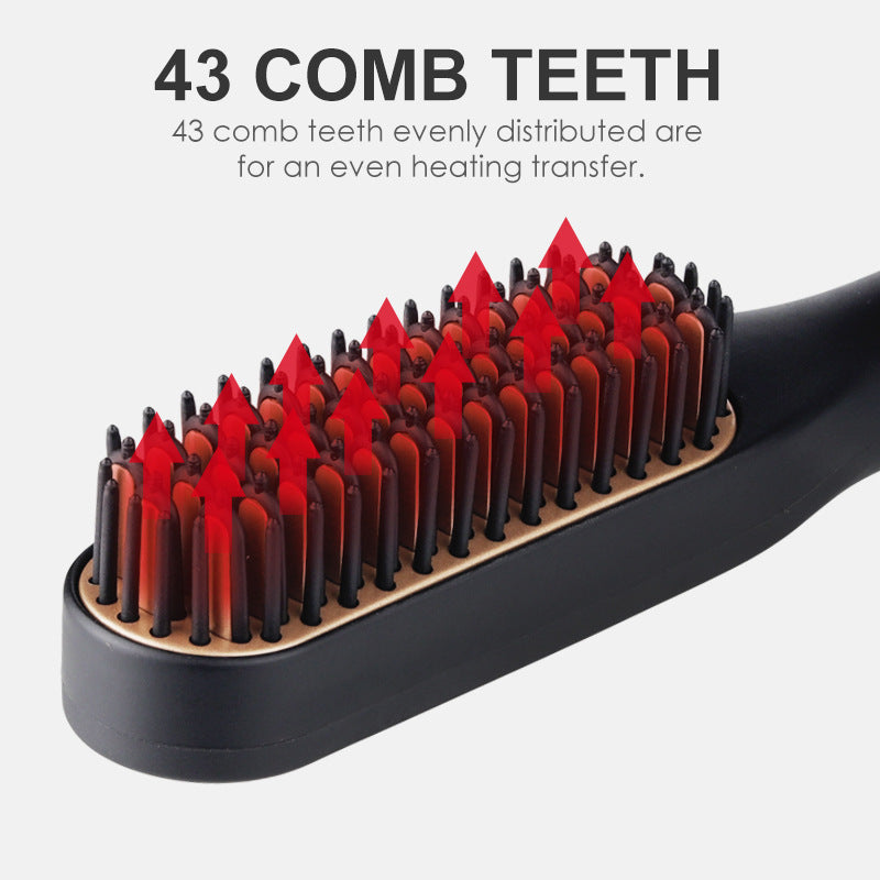 Mini Ceramic Hot Comb for Smooth, Quick Styling