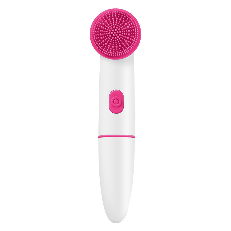 Glow On-the-Go: Rechargeable Silicone Facial Cleanser