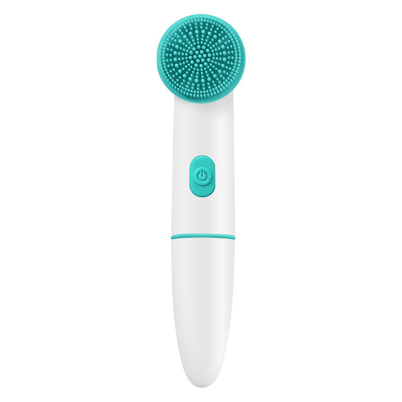 Glow On-the-Go: Rechargeable Silicone Facial Cleanser