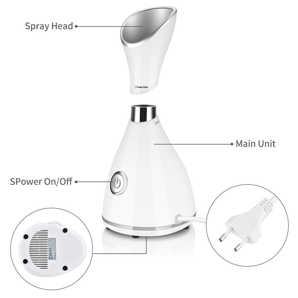 GlowSpa Face Steamer – Hydrate, Relax, Renew