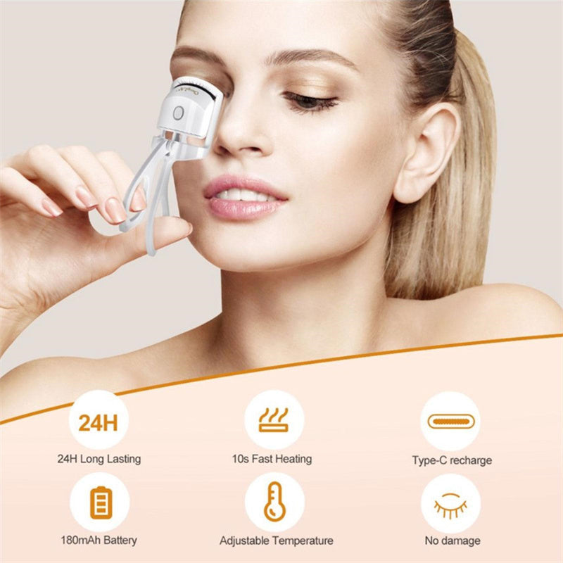 Long-Lasting Lash Lift with Gentle Heat Curler
