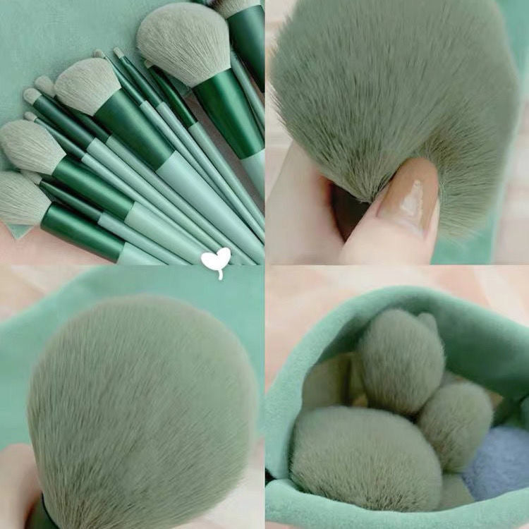 Blend, Buff & Glow – 13Pcs Makeup Brush Kit