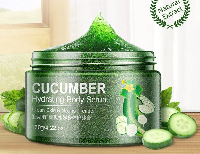 Glow Naturally with Cooling Cucumber Scrub
