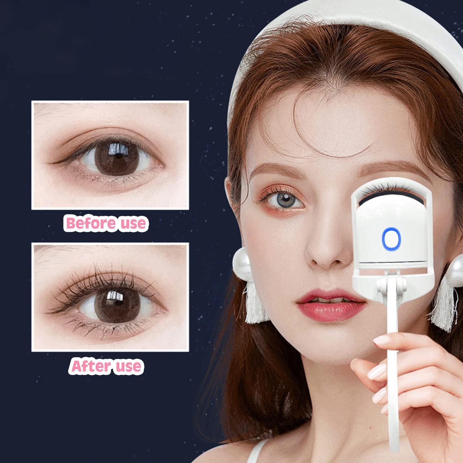 Long-Lasting Lash Lift with Gentle Heat Curler