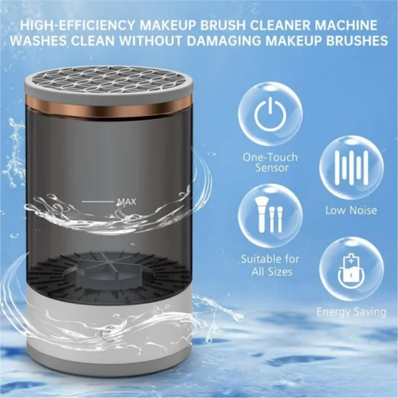 GlowClean Makeup Brush Cleaner – Fast, Easy & Portable