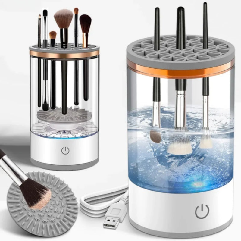 GlowClean Makeup Brush Cleaner – Fast, Easy & Portable