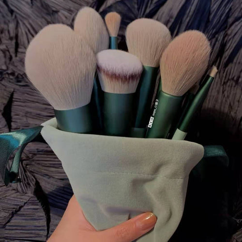 Blend, Buff & Glow – 13Pcs Makeup Brush Kit