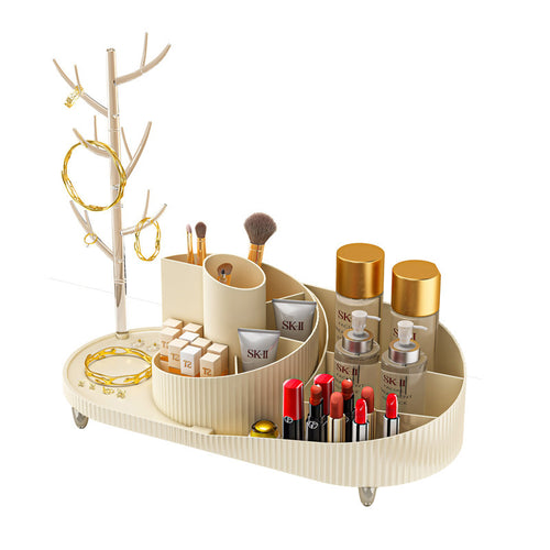 360° Vanity Organizer – Store Makeup, Skincare & Jewelry